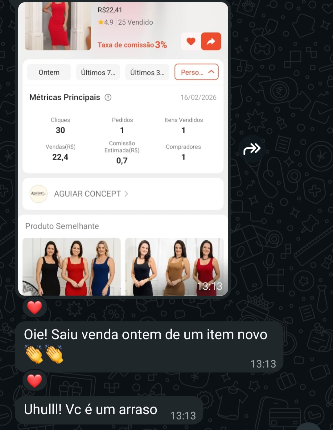 Resultado membro SOS Vídeos